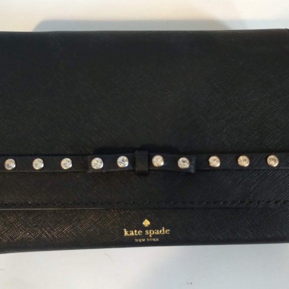 BNWT Kate Spade Saffiano Leather Crossbody Clutch - Picture 3 of 7